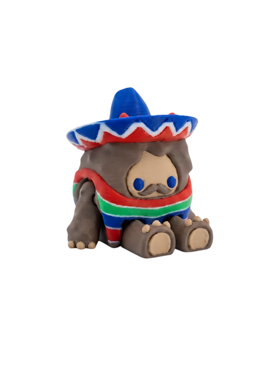 This week's yeti - Sombrero and Serape